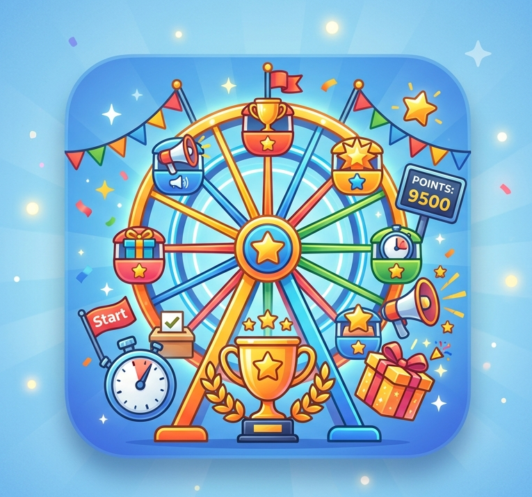 🎡 أدوات المسابقات